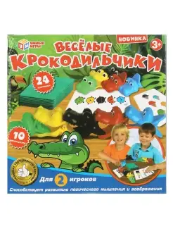 Настольная игра "Весёлые крокодильчики"