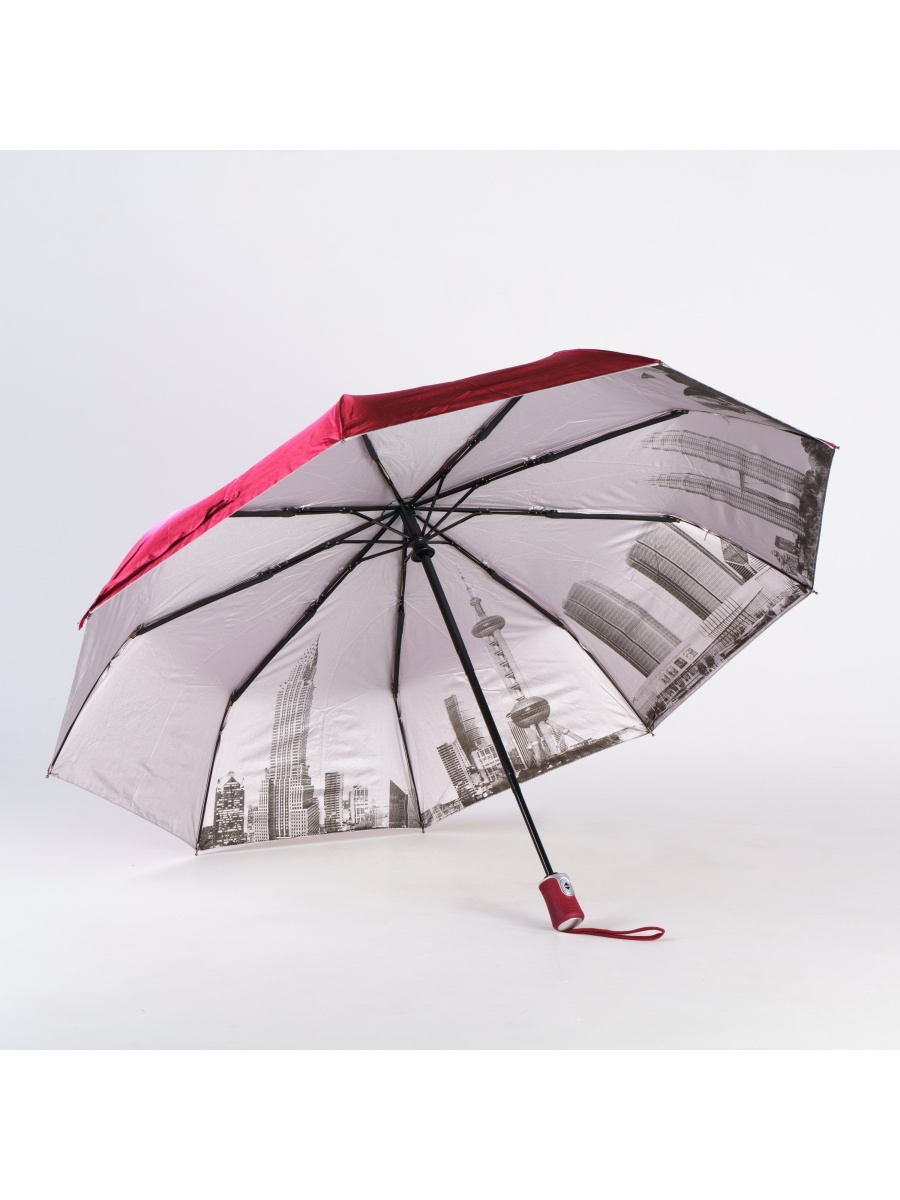 Зонт с рисунком города