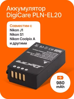 Аккумулятор PLN-EL20 EN-EL20 для фото и видео камер Nikon