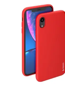 Чехол на iPhone XR, красный