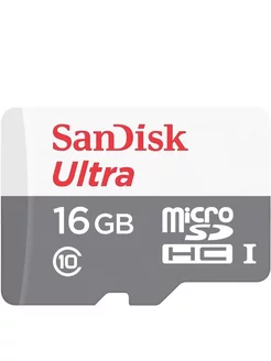 Карта памяти для телефона micro SD 16 ГБ