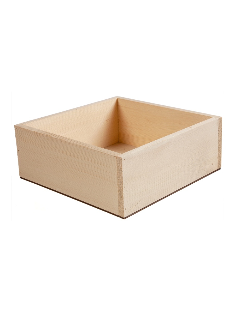 Деревянный ящик, коробка контейнер декупаж ЭКО