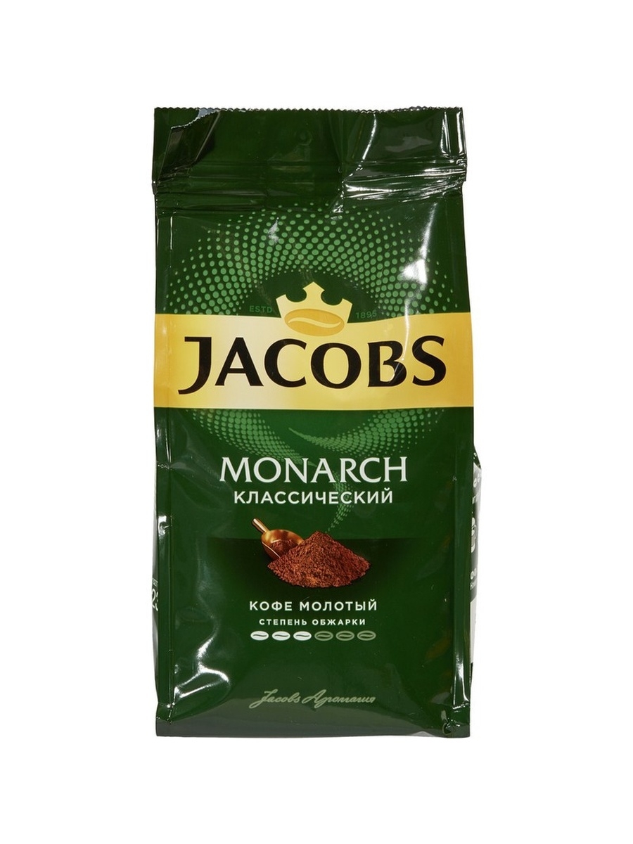 Jacobs кофе Jacobs Monarch молотый