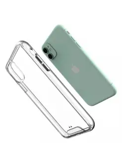 Прозрачный чехол на iPhone 11