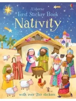 First Sticker Book Nativity