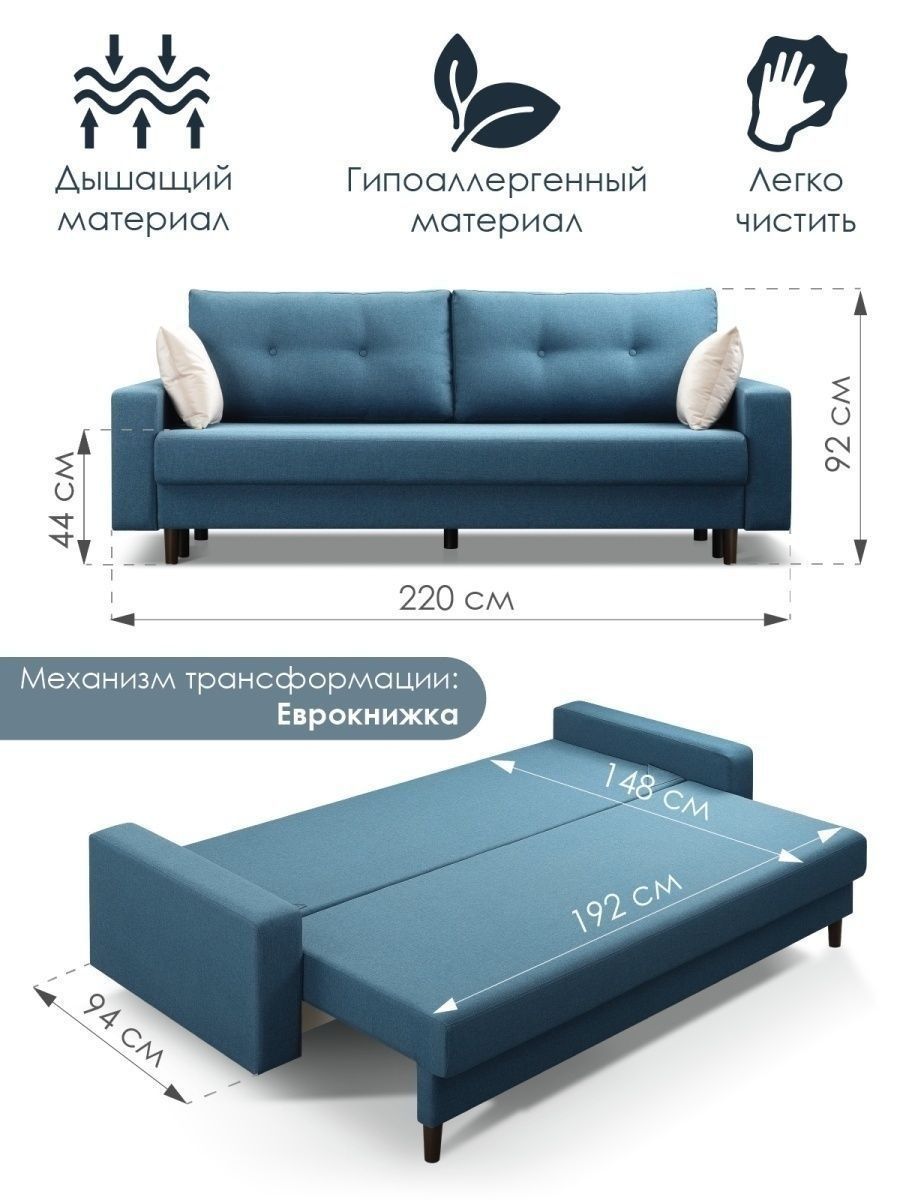 Пружинный блок для дивана Размеры