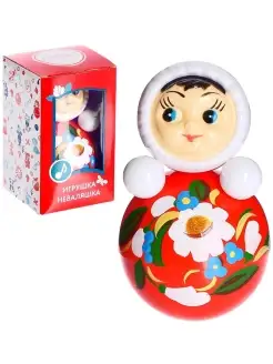 Детская кукла "С рисунком", игрушка "ванька-встанька", 11 см