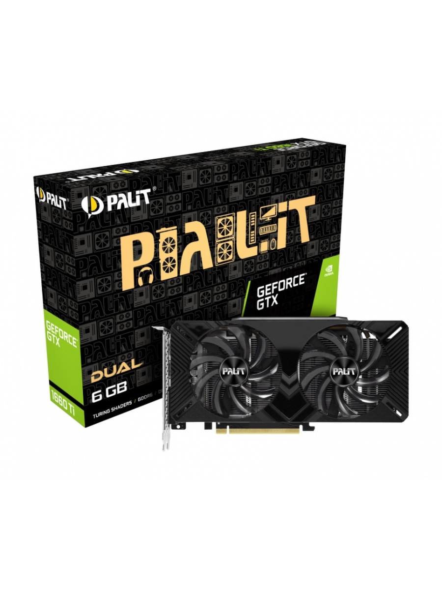 PALIT GEFORCE GTX1660ti - PCパーツ