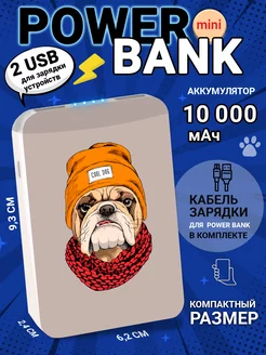 Повербанк 10000 mah внешний аккумулятор