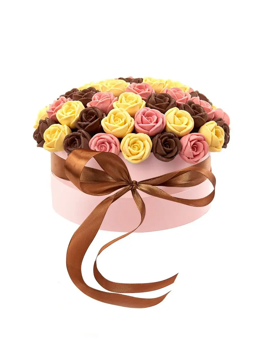 Шоколадные розы — рецепт с фото и видео