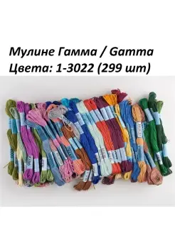 Набор мулине Гамма (Gamma) в двух частях, (часть первая)