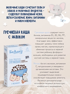 Каша сухая молочная гречневая 250 г 1 пачка