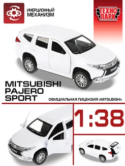 Машинка детская металлическая моделька Mitsubishi Pajero