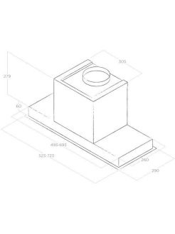 Вытяжка elica era s ix a 52 схема встраивания