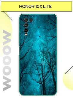 Чехол на Honor 10X Lite с принтом