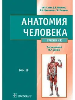 Анатомия человека. Учебник в 2-х томах. Том II