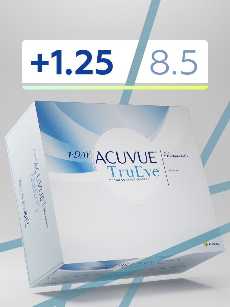 Линзы acuvue trueye 180