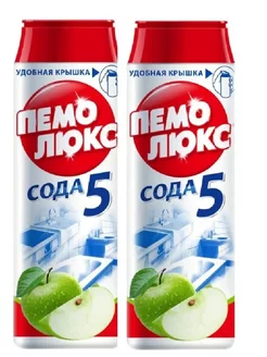 Чистящий порошок, Яблоко, 480г, 2шт