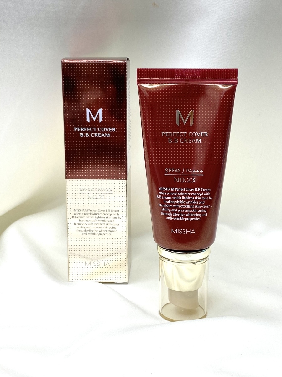 Perfect cover. Missha m perfect Cover BB Cream spf42/pa+++ (no.23/natural Beige). M perfect Cover BB Cream spf42. Missha perfect Cover BB Cream spf42/pa++ оттенки. Missha m perfect Cover BB Cream 50ml.