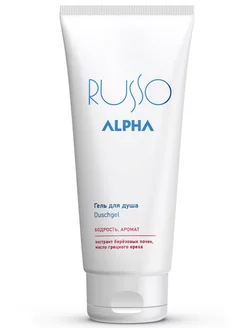 Гель для душа ALPHA RUSSO, 200 мл