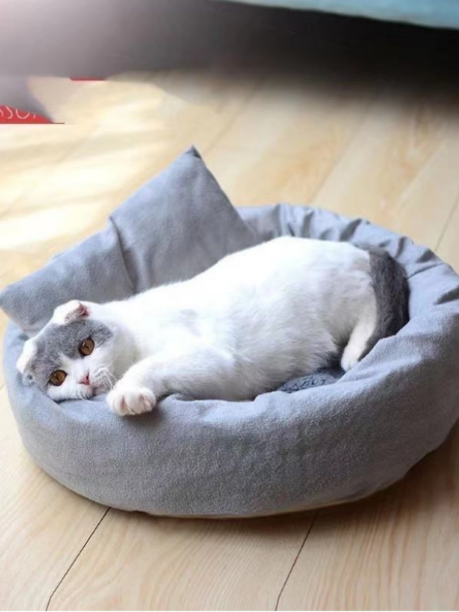 делаем кровать для кошки