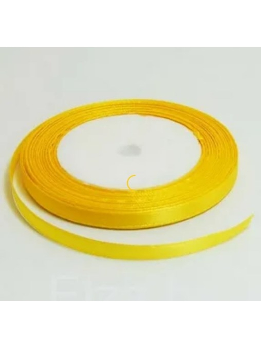 Желтые ленты купить. Лента атласная, 5,0 см. Лента 5 мм. Лента атлас 0,6см желтая. Тонкая лента.