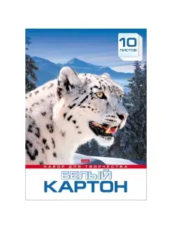 Набор белого картона 10 листов А3