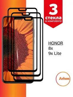 Защитное стекло на Honor 8x 8 x 9x Lite