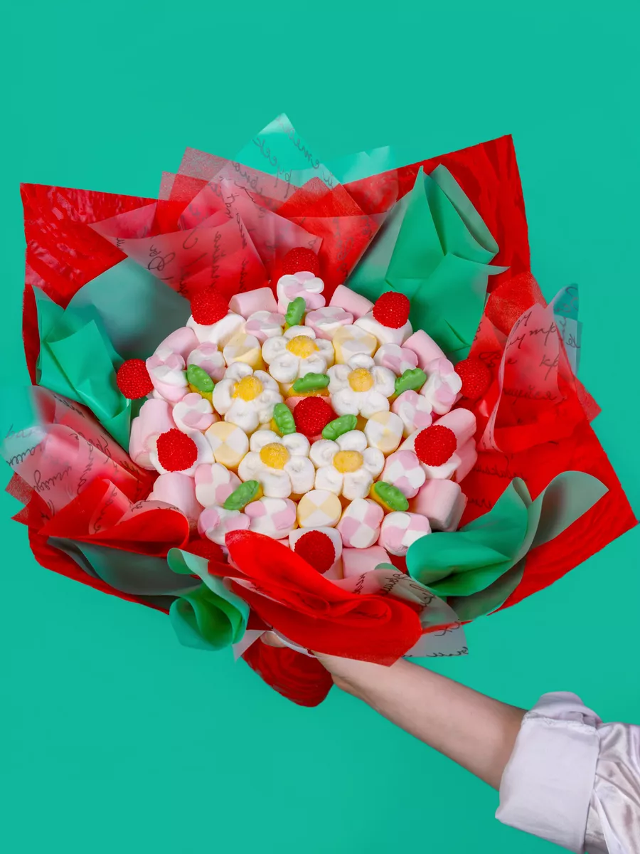 Подарочный набор: сладкий букет из мармелада и конфет Мармелаш 42659434купить за 2 973 ₽ в интернет-магазине Wildberries