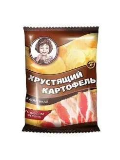 Хрустящий картофель со вкусом бекона, 40 г х30