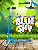 Самокат снегокат BLUESKY с лыжами и колесами бренд PLAYSHION продавец Продавец № 143585