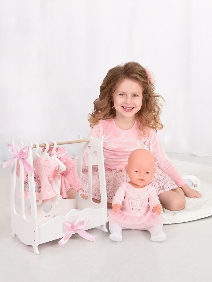 Шкаф для кукольной одежды baby born