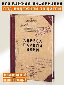 Записная книжка Адреса пароли явки