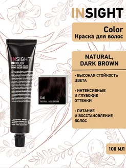 3.0 Краска для волос Incolor Natural Dark Brown 100 мл