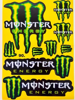 Наклейки на мотоцикл питбайк monster energy монстр когти